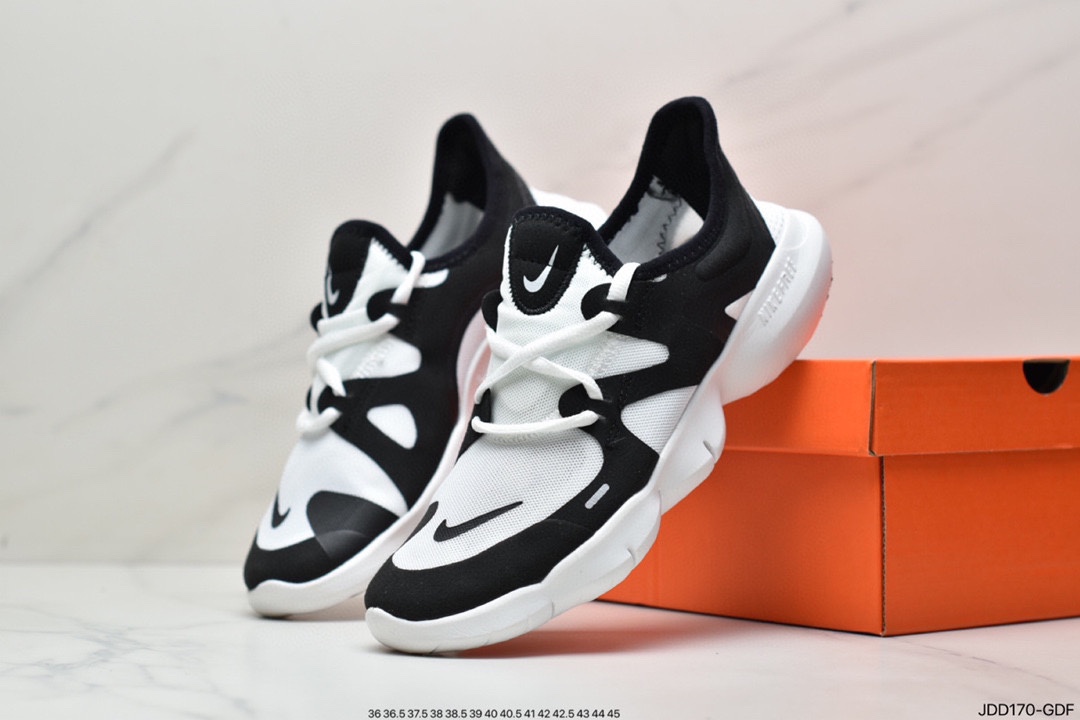 Nike Wmns Free Rn 5.0 2019 Barefoot Super Elastic Outsole Running Shoes AQ1316
