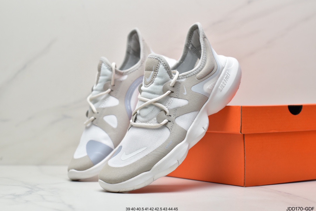 Nike Wmns Free Rn 5.0 2019 Barefoot Super Elastic Outsole Running Shoes AQ1316