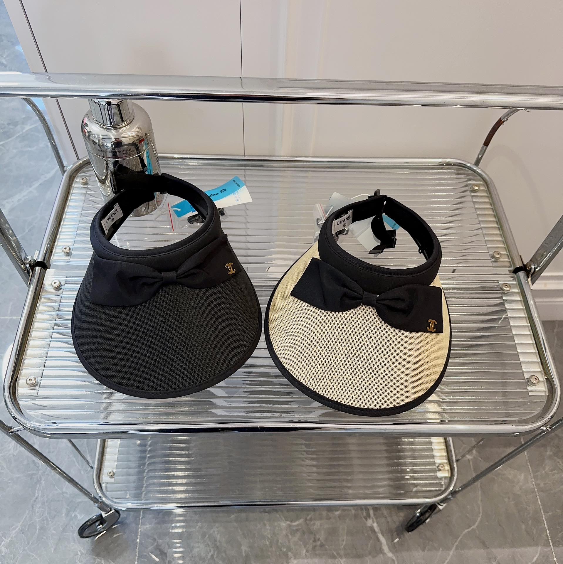 [Chanel Hats]Not packaged Chanel Chanel empty sun hat Straw hat headband Fine