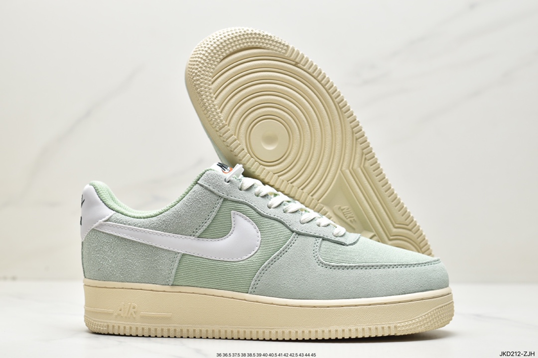 Air Force 1′07 Low ”Certified Fresh Sail Grey” Air Force 1 sneakers ”Fleece light gray” DO9801-100