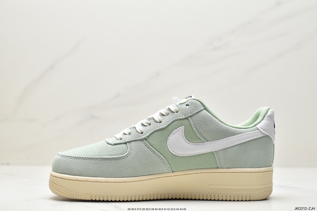 Air Force 1′07 Low ”Certified Fresh Sail Grey” Air Force 1 sneakers ”Fleece light gray” DO9801-100