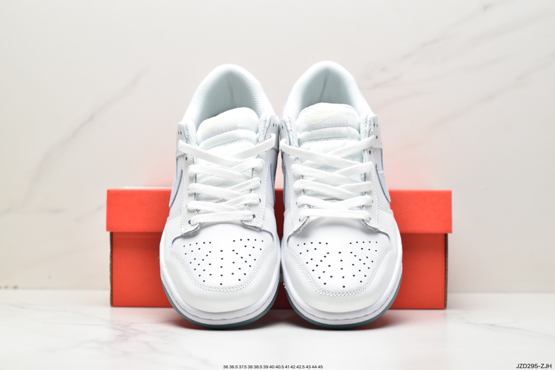 Nike SB Dunk Low Pro ”Orange Label White” dunk lace-up shoes FD9911-101