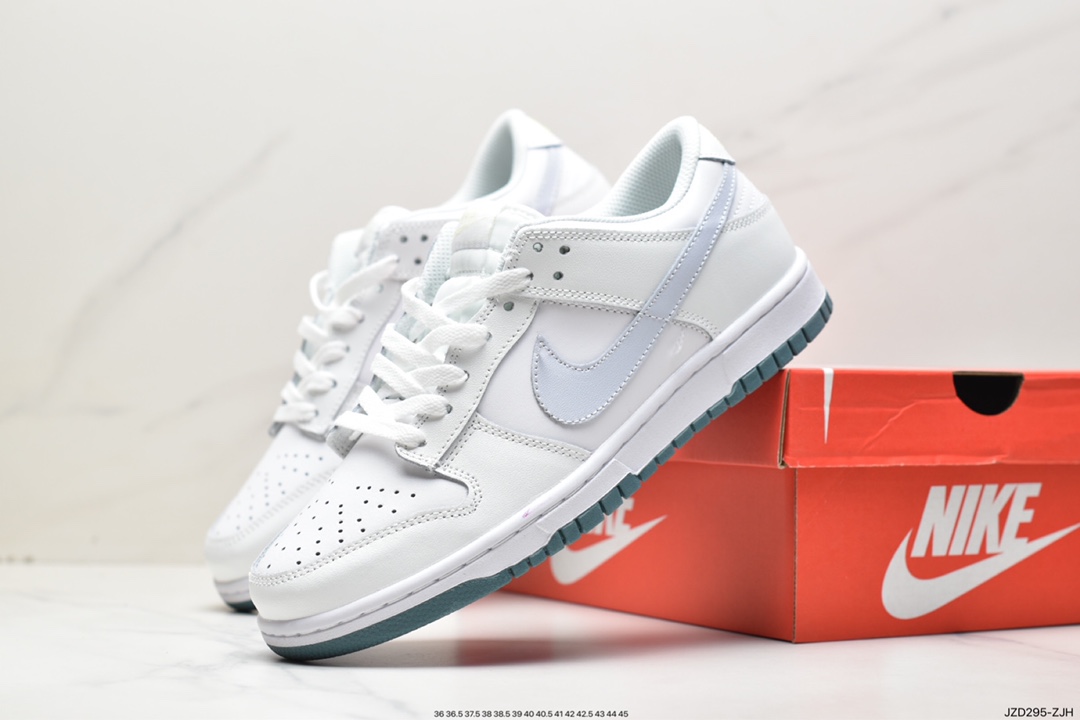 Nike SB Dunk Low Pro ”Orange Label White” dunk lace-up shoes FD9911-101