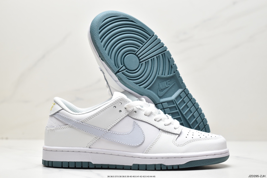 Nike SB Dunk Low Pro ”Orange Label White” dunk lace-up shoes FD9911-101
