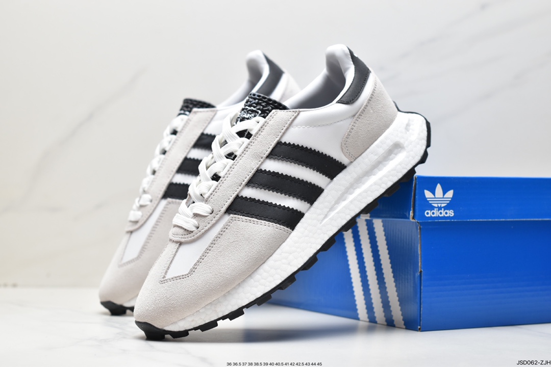 adidas Racing E5 Boost Prototype Speed ??and Light Retro Series HQ6886