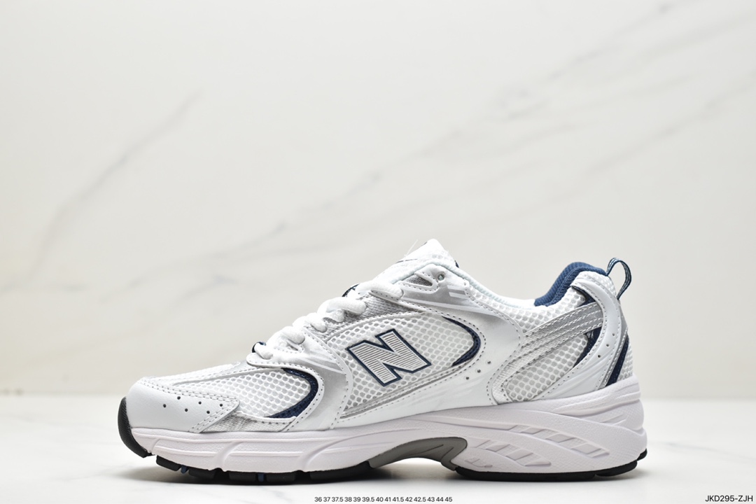 New Balance MR530 series retro dad style mesh running casual sneakers ”Silver Night Blue Black” MR530SG