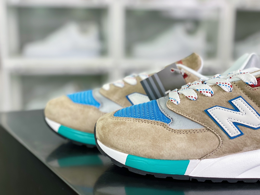 NBNew Balance M998 Made in USA high-end American-made jogging shoes ”Beige Gray Blue Moon” M998CSB