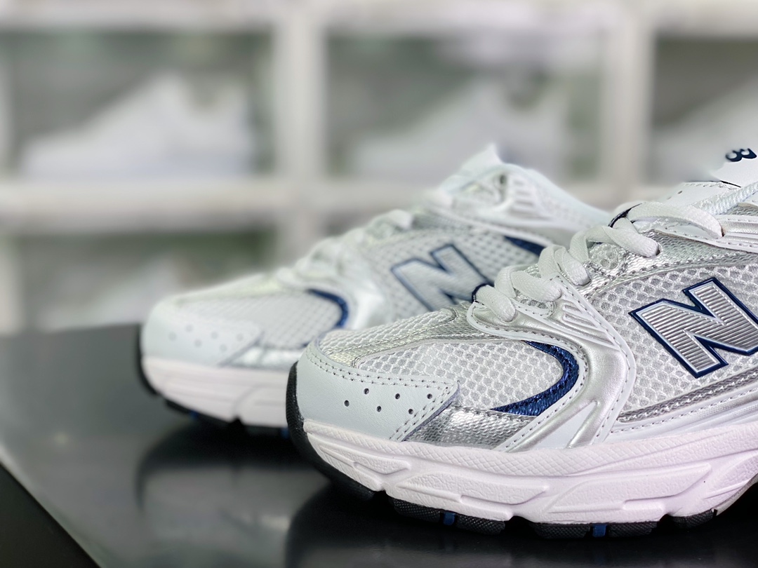 NBNew Balance MR530 series retro dad style mesh shoes ”Silver Night Blue Black” MR530SG