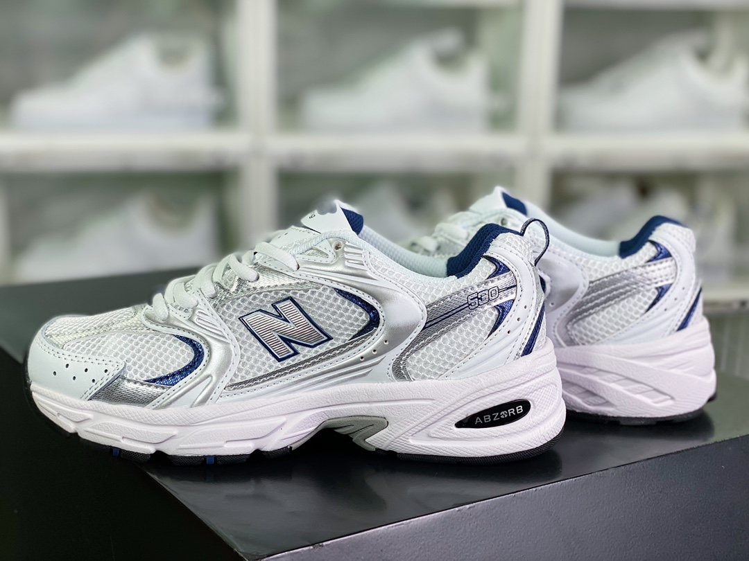 NBNew Balance MR530 series retro dad style mesh shoes ”Silver Night Blue Black” MR530SG