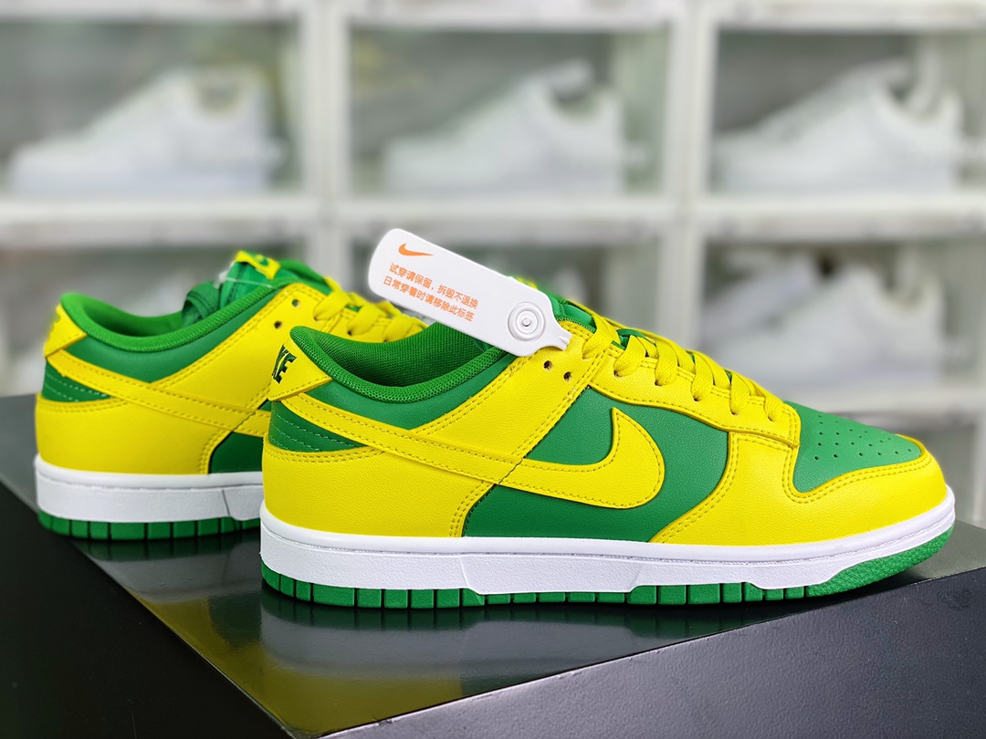 SB Dunk Low ”Reverse Brazil” dunk series low-top sneakers ”Reverse Brazil” DV0833-300