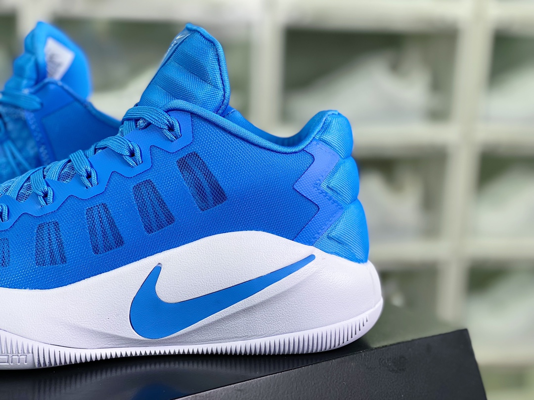 HYPERDUNK 2016 LOW EP series low-top lace-up casual sports basketball shoes ”knitted white and blue” 844368-443