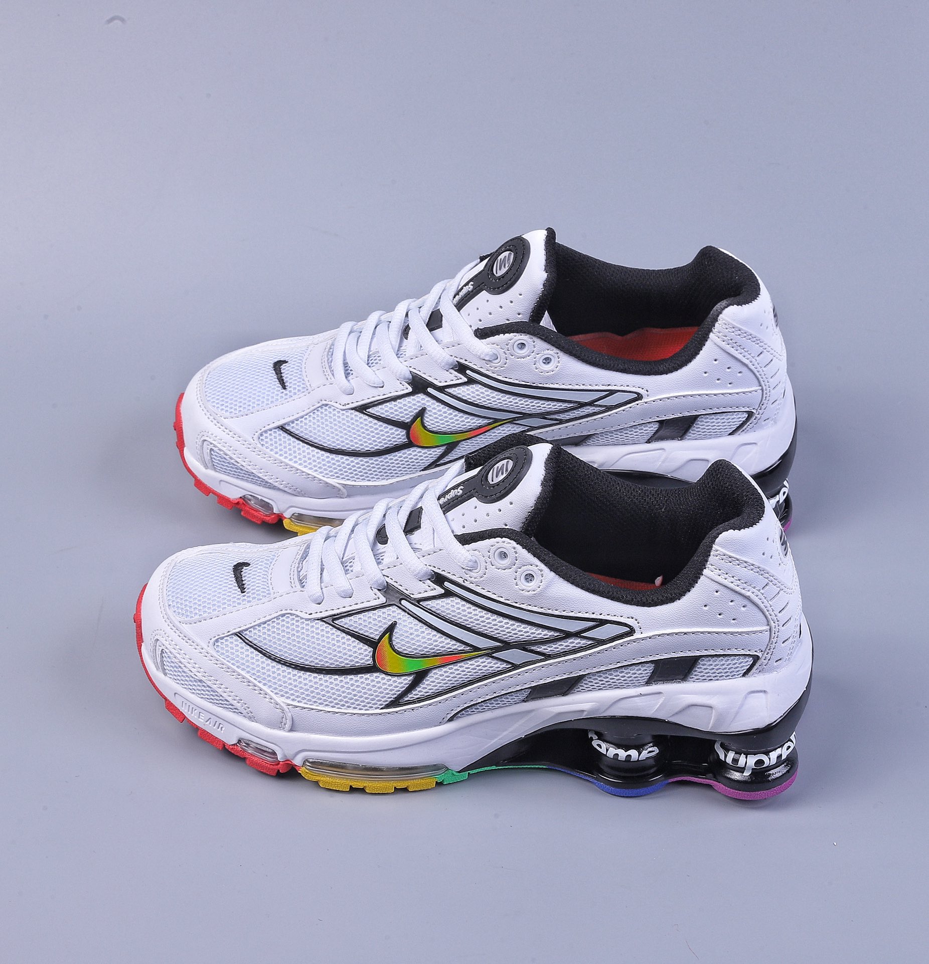 210 Supreme x Nike Shox Ride 2 SP联名扣篮系列休闲运动鞋 DN1615-101