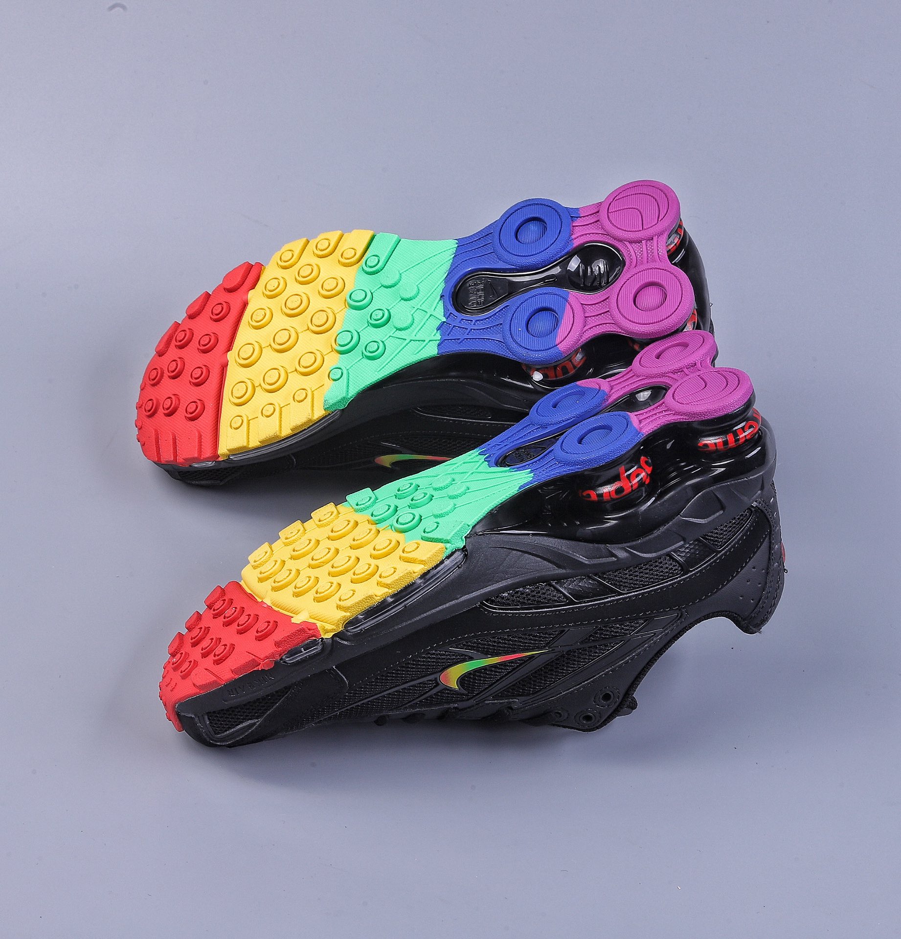210 Supreme x Nike Shox Ride 2 SP联名扣篮系列休闲运动鞋 DN1615-010