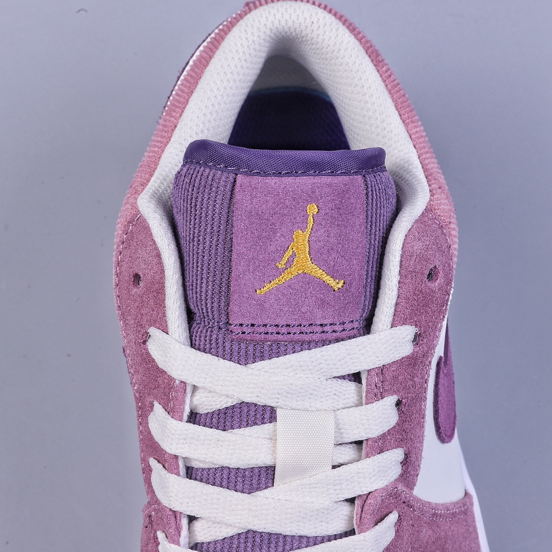 200 Air Jordan 1 Low ”Unity” AJ1 乔1紫色 太阳花 低帮篮球鞋 DR8057-500
