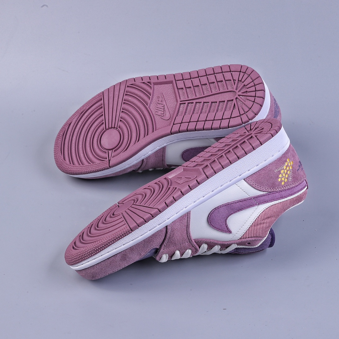 200 Air Jordan 1 Low ”Unity” AJ1 乔1紫色 太阳花 低帮篮球鞋 DR8057-500