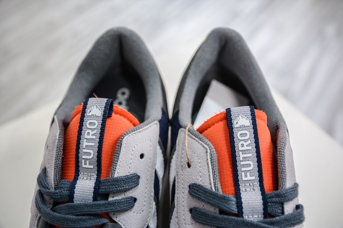 Adidas Neo Futro Mixr ”Grey/Deep Blue/Orange” FM series low-cut light sneakers Hp9825