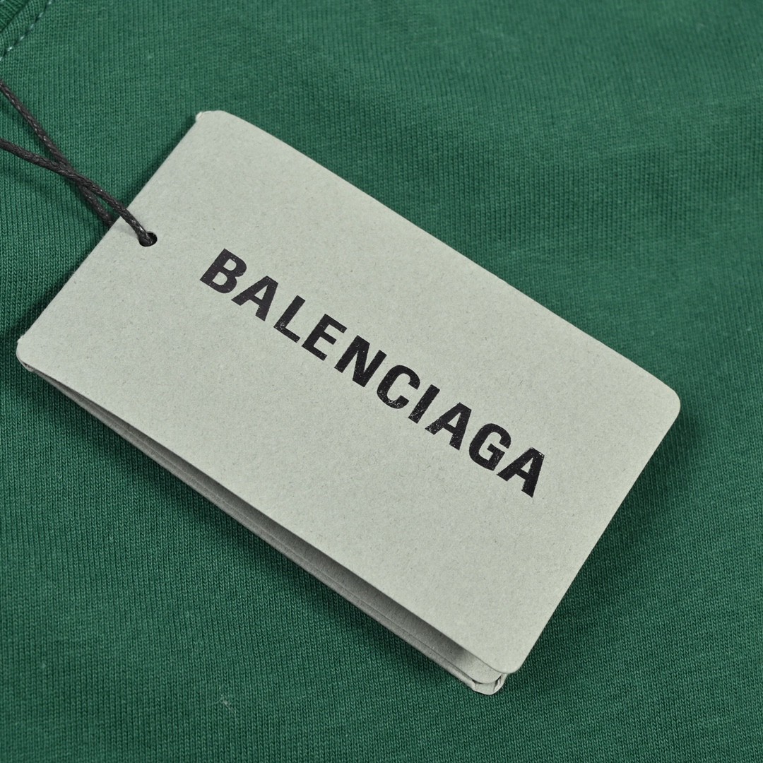 170 Balenciaga/巴黎世家BLCG 22SS 城市系列 PARIS弧形印花短袖T恤