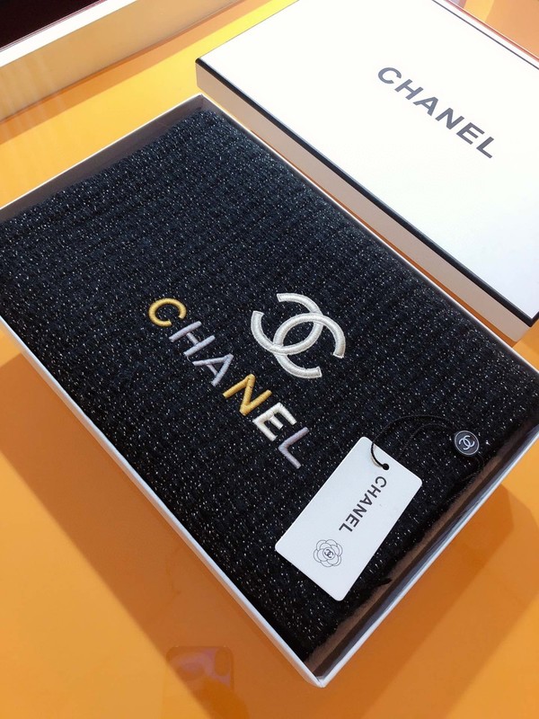 Chanel Best Scarf Cashmere Knitting