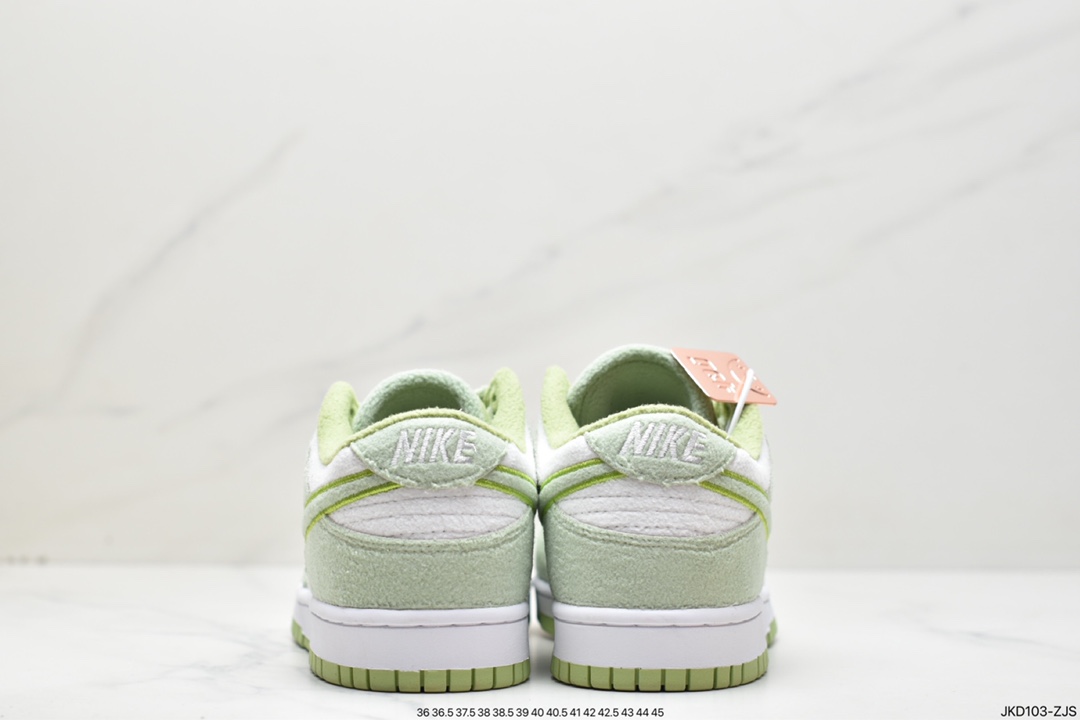 160 Nike Dunk Low “Fleece” 白绿羊绒 DQ7579-300