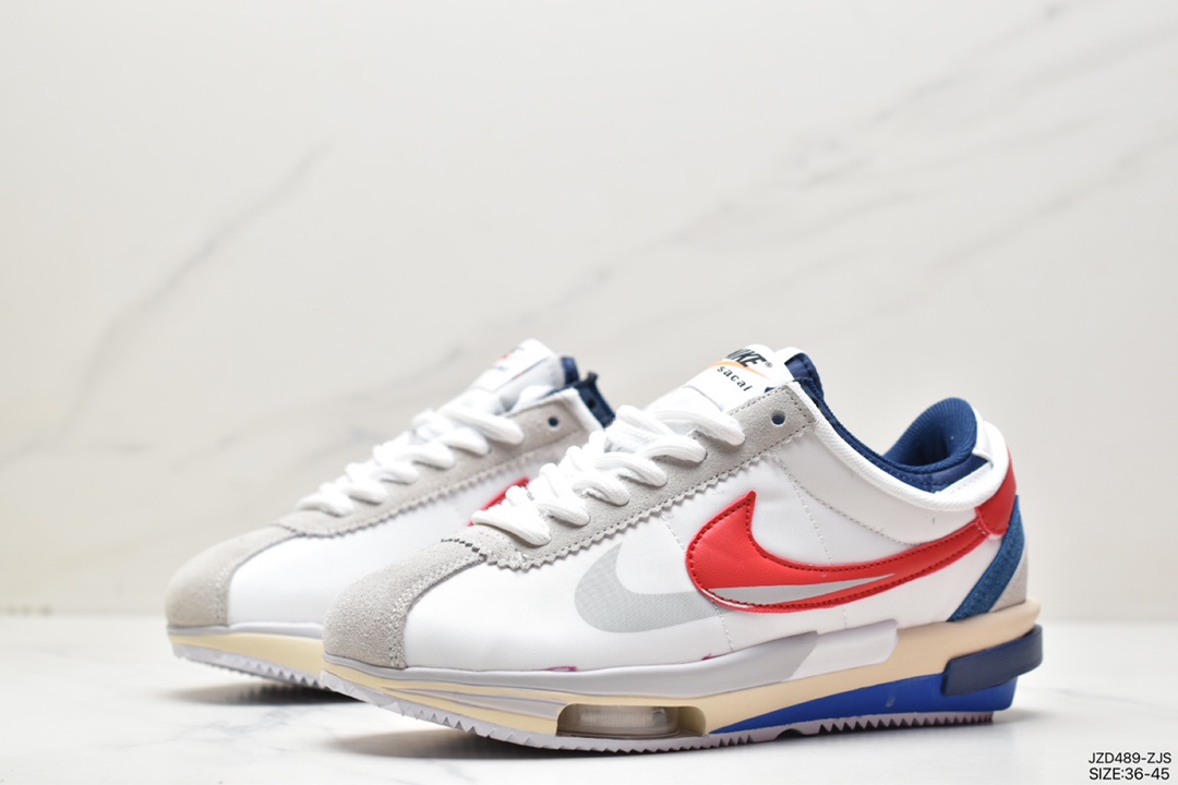 140 耐克Nike Air Zoom Cortez SP 54”OG Royal Fuchsia”4.0系列慢跑鞋 DQ0581-100