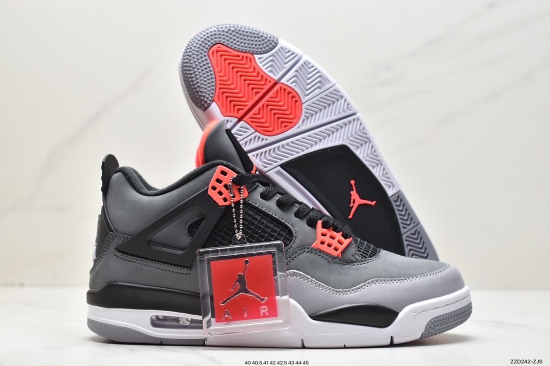 250 Nike Air Jordan 4 Retro OG”Fire Red”迈克尔·乔丹AJ4代中帮 DH6927-140