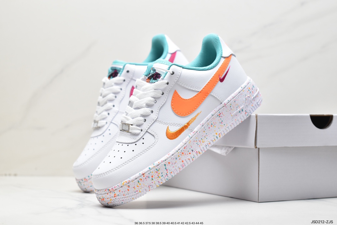 200 Nike Air Force 1 Low 07 “兔年白鸳鸯钩” 空军一号经典低帮板鞋 FD4622-131