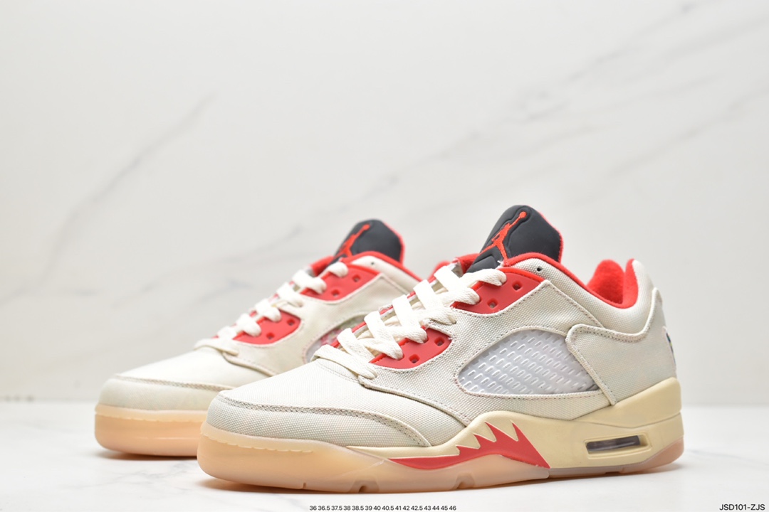 200 Air Jordan 5 Low ”Chinese New Year” AJ5 乔5中国限定 低帮篮球鞋 DD2240-100