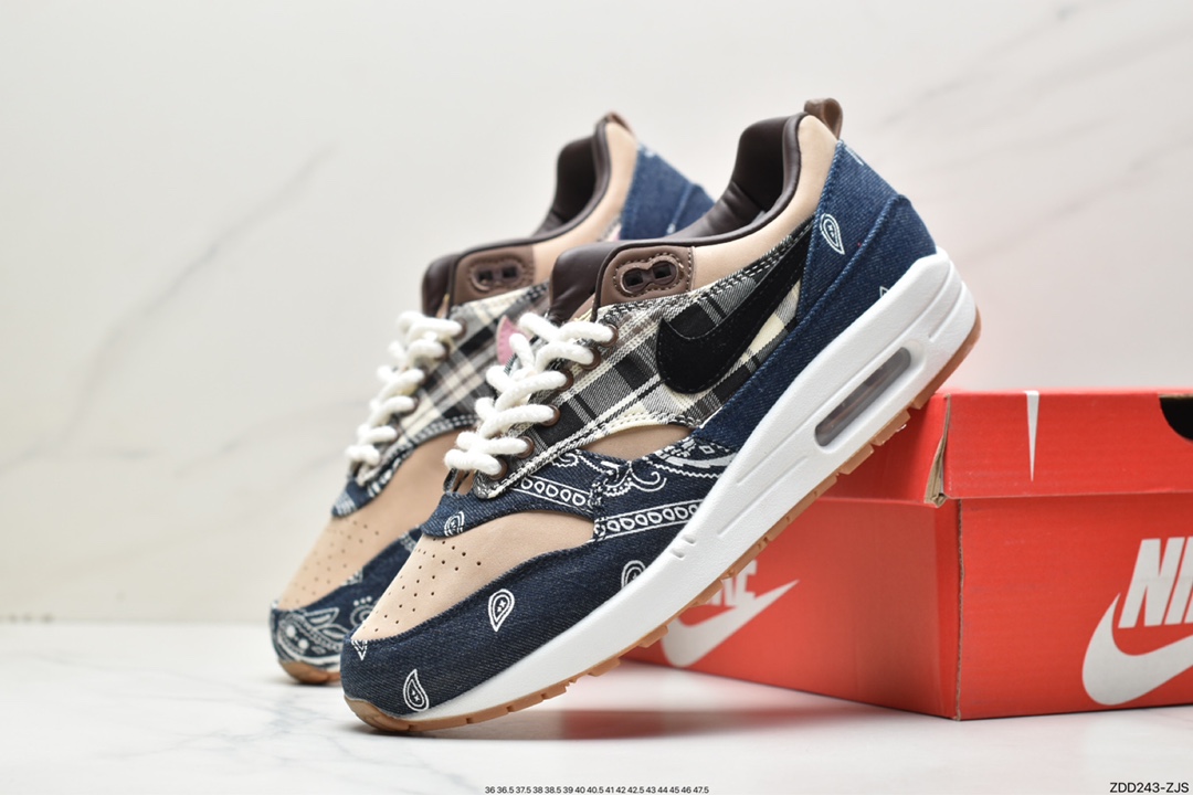 230 Nike Air Max 1 耐克半掌气垫复古跑步鞋 DZ4709-001