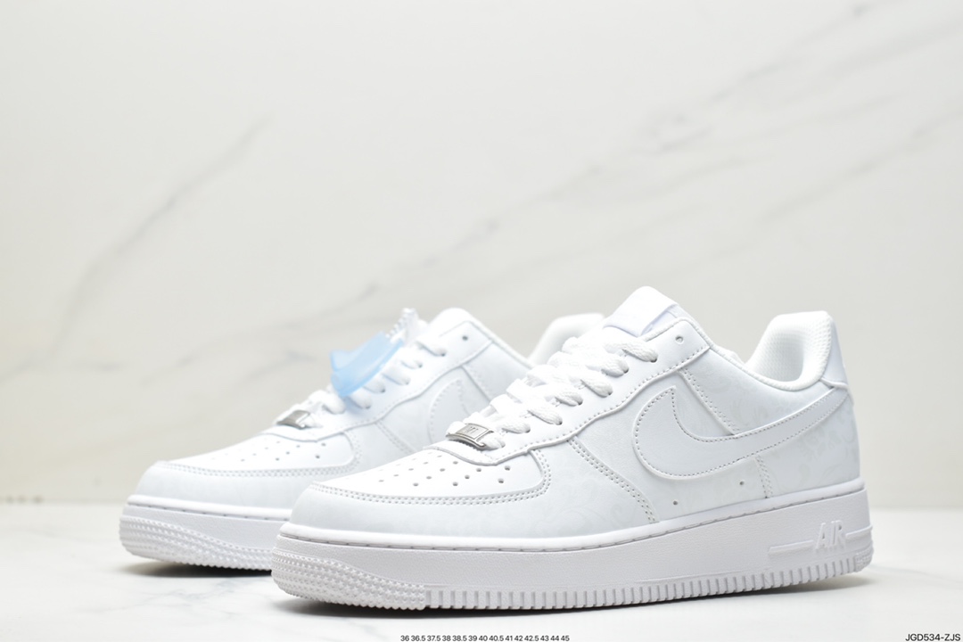 180 Nike Air Force 1 Low 纯白青花瓷 温变 变色龙 DD8959-100