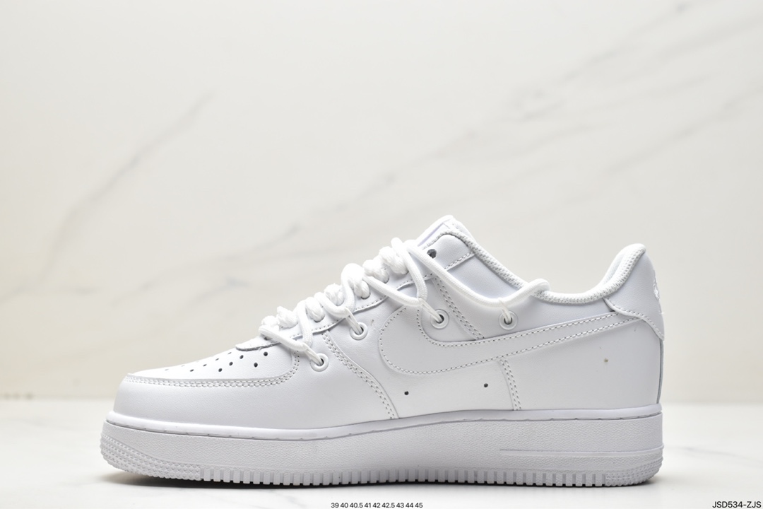 200 Nike Air Force 1 Low 07 LV白棕印花绑带 CV1724-112