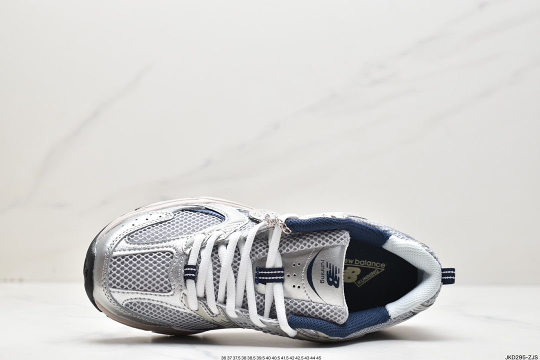 New Balance MR530 series retro dad-style sneakers ”Silver Night Blue Black” MR530KA