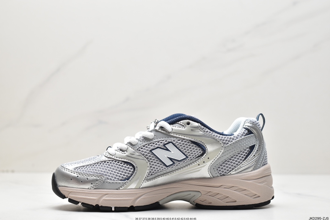 New Balance MR530 series retro dad-style sneakers ”Silver Night Blue Black” MR530KA