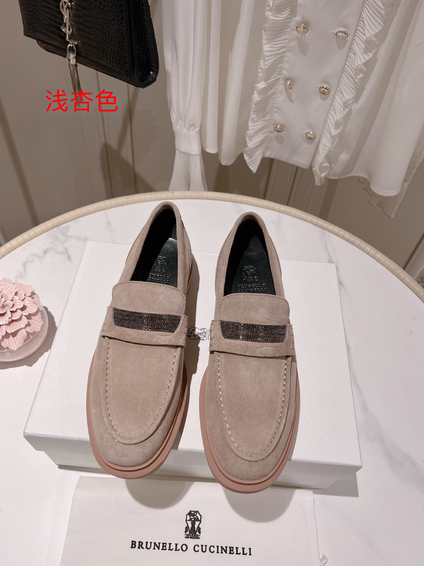 Brunello Cucinelli Schoenen Loafers Online China
 Rubber Schapenvacht