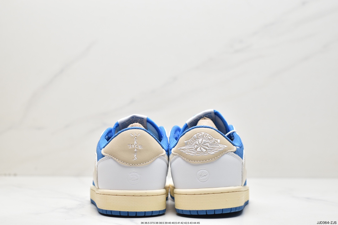 130 乔丹Air Jordan 1 Low 白蓝倒钩 CQ4277-212