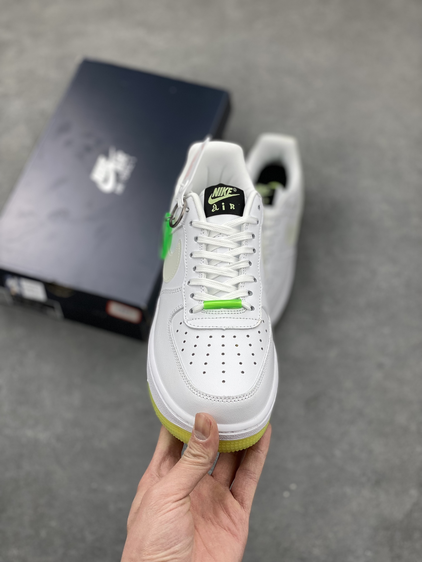 Nike Air Force 1 '07 Low White/Green Smile Casual Shoes CT3228-100 3 i1676659427 2744 1