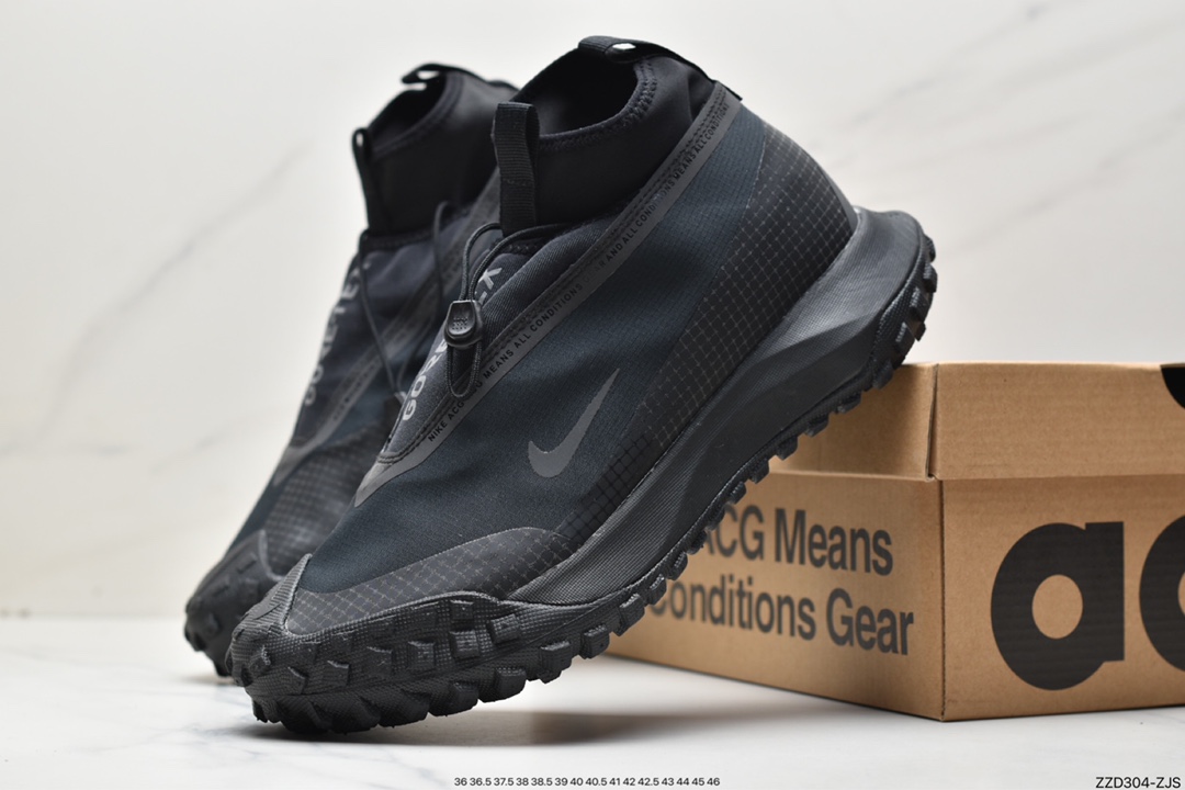 250 NIKE ACG Mountain Fly High GORE-TEX”Dark Grey”“牛津布黑碳灰”CT2904-002