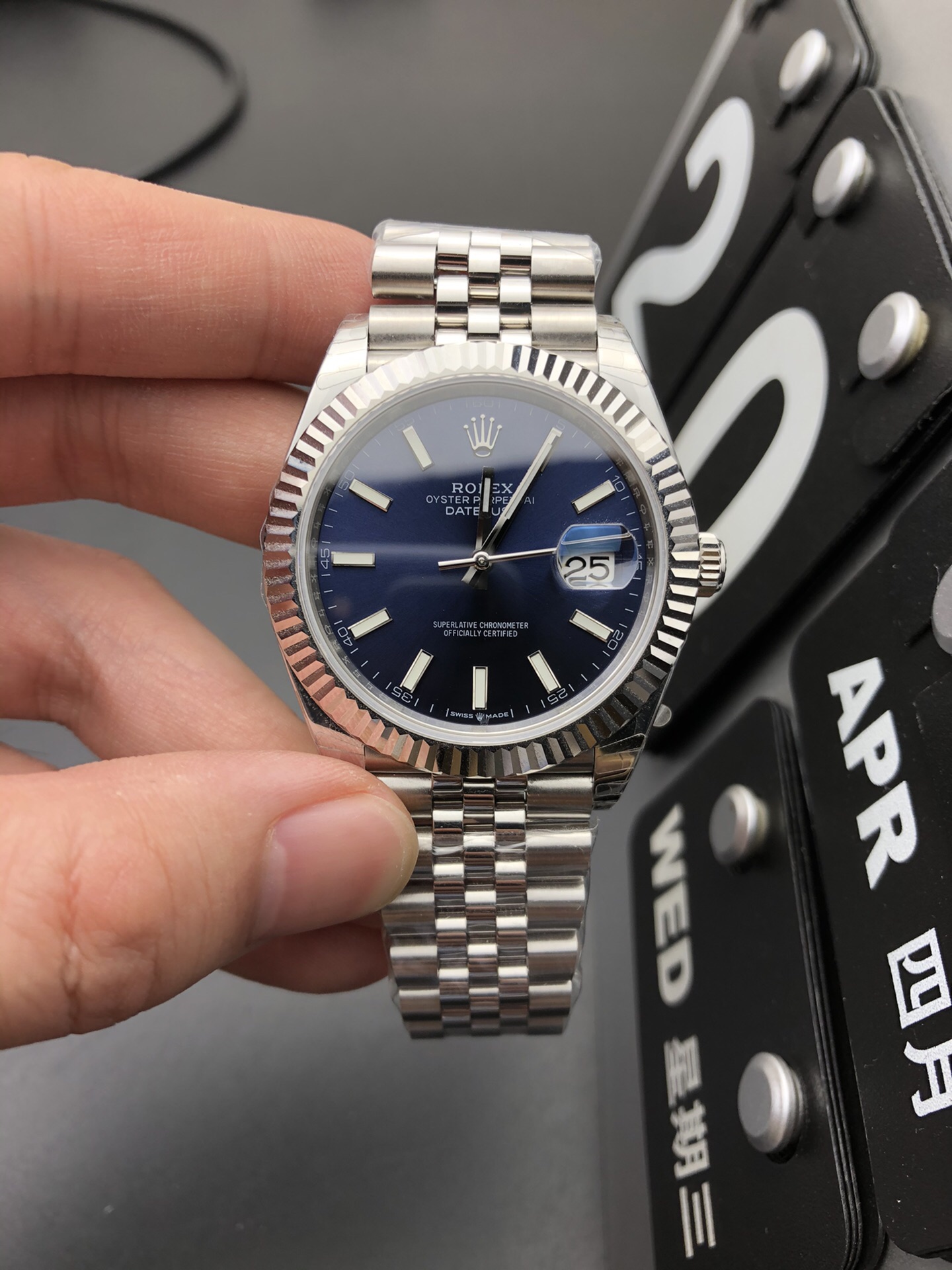 ROLEX Rolex EW Blue Datejust - Top Quality
