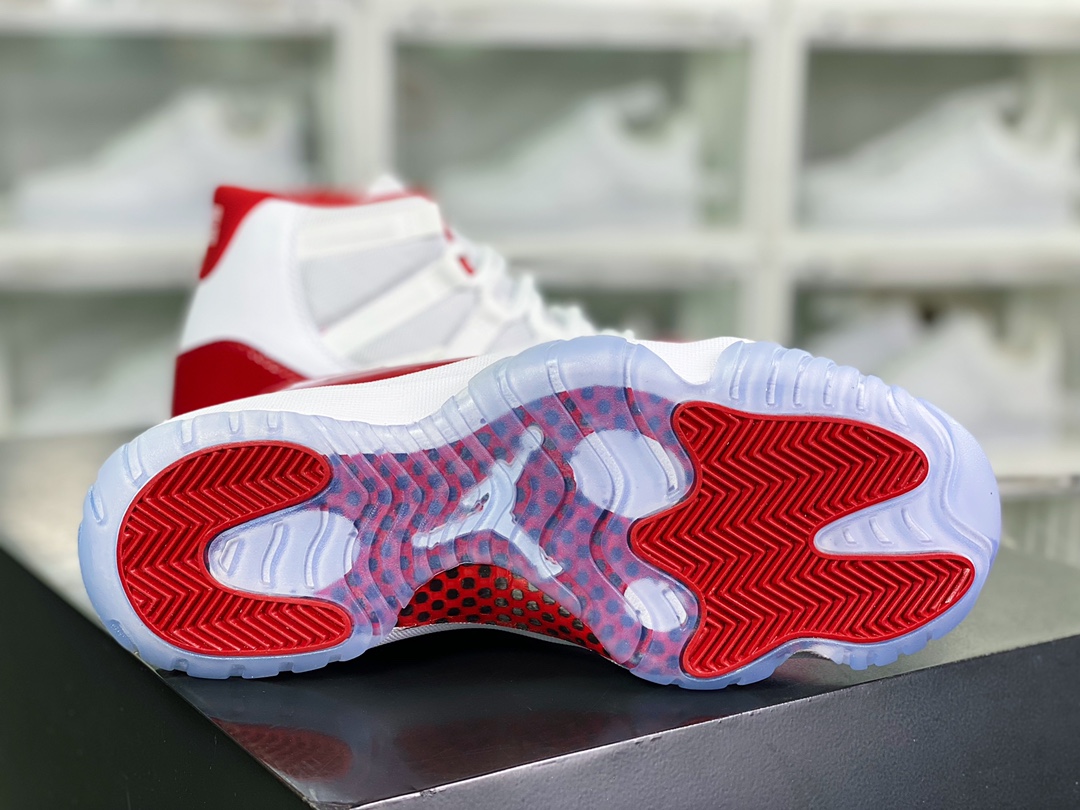 180 Air Jordan 11 Retro High”Cherry”AJ11代篮球鞋“白红樱桃”CT8012-116
