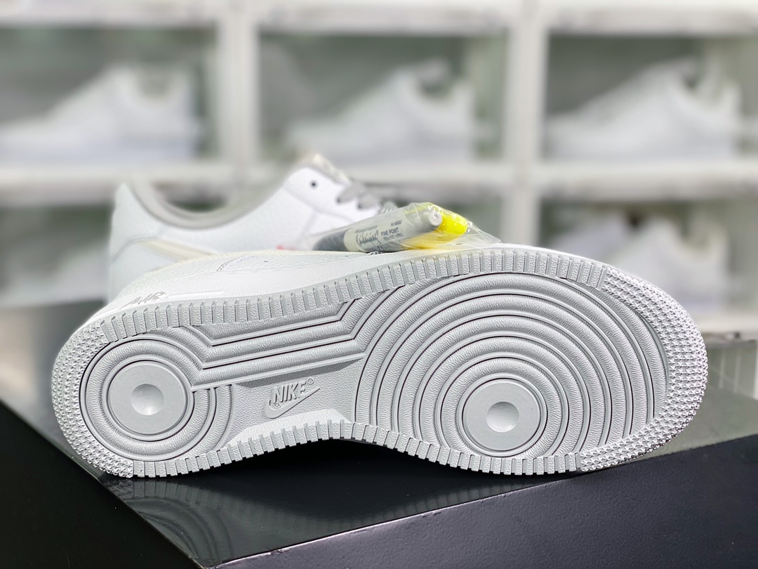 240 Air Force 1 Low”MORE THAN____”空军一号低帮板鞋“白浅灰签名涂鸦”UO5369-603