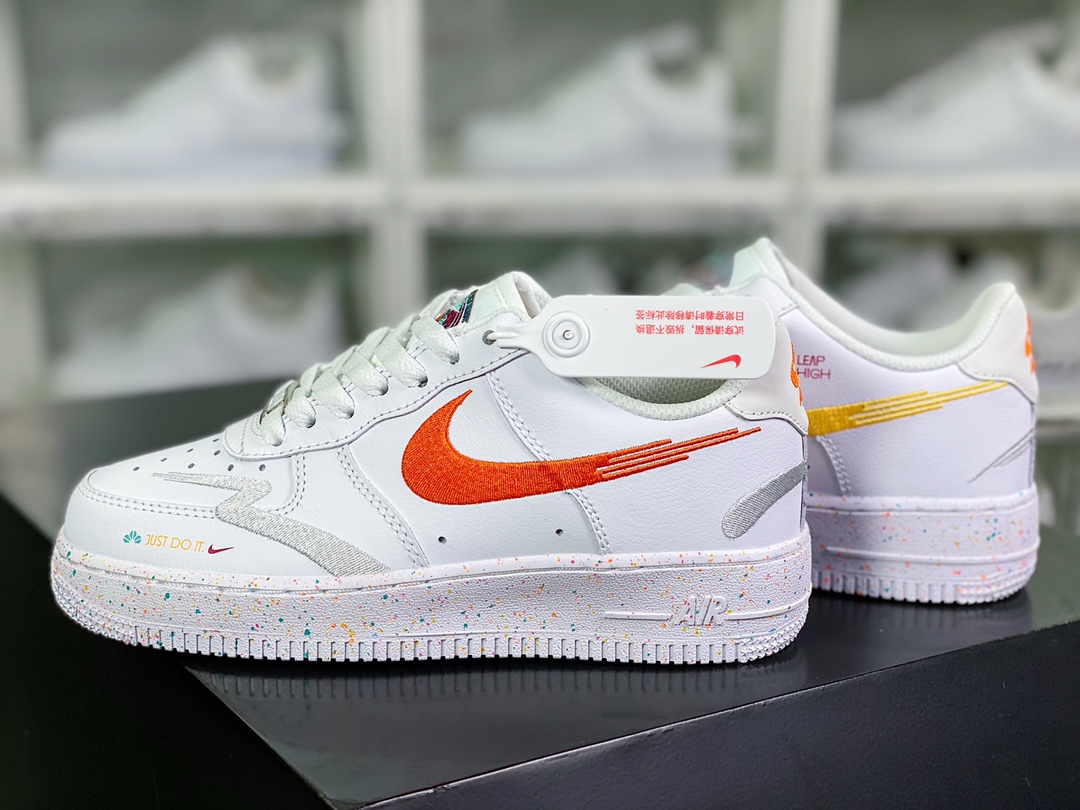220 Air Force 1'07 Low”Leap High”空军一号经典板鞋“兔年白鸳鸯钩”FD4622-131