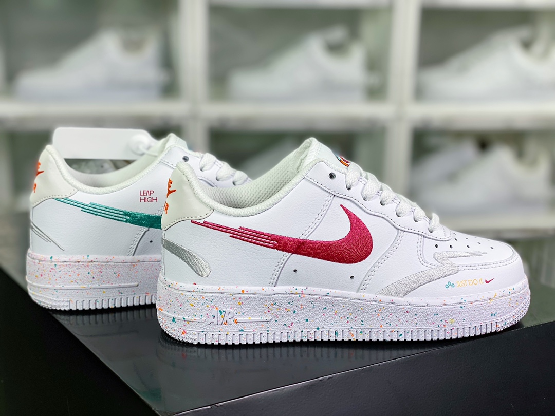 220 Air Force 1'07 Low”Leap High”空军一号经典板鞋“兔年白鸳鸯钩”FD4622-131