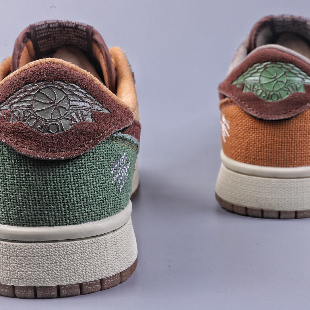 200 Zion Williamson x Air Jordan 1 Low 联名巫毒棕色官方同步新色  DZ7292-200