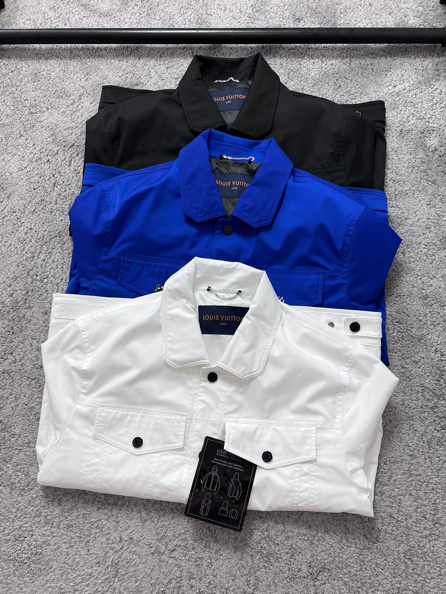 Louis Vuitton Sale
 Clothing Coats & Jackets Black Blue White