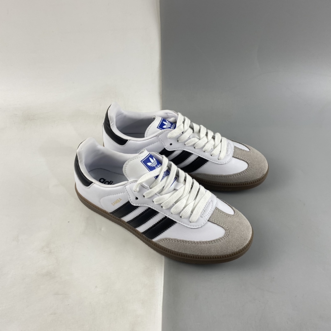 Adidas WB Samba Vegan OG Adidas clover casual sneakers B75806