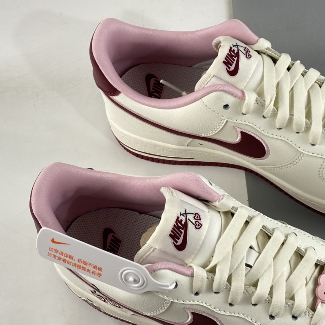 P220 Nike Air Force 1 Low ”Valentine's Day” 樱桃味 休闲板鞋 FD4616-161