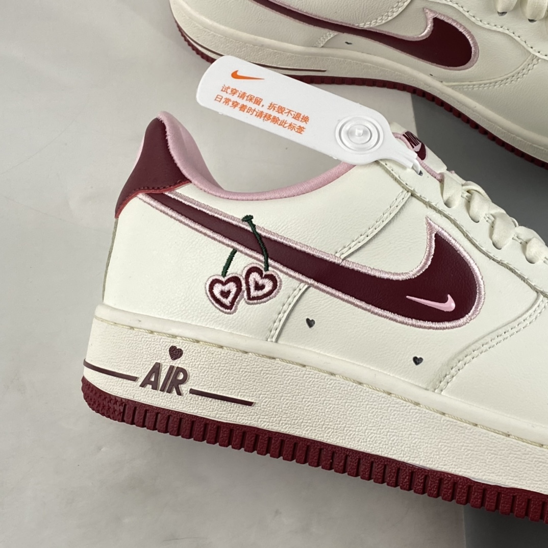P220 Nike Air Force 1 Low ”Valentine's Day” 樱桃味 休闲板鞋 FD4616-161