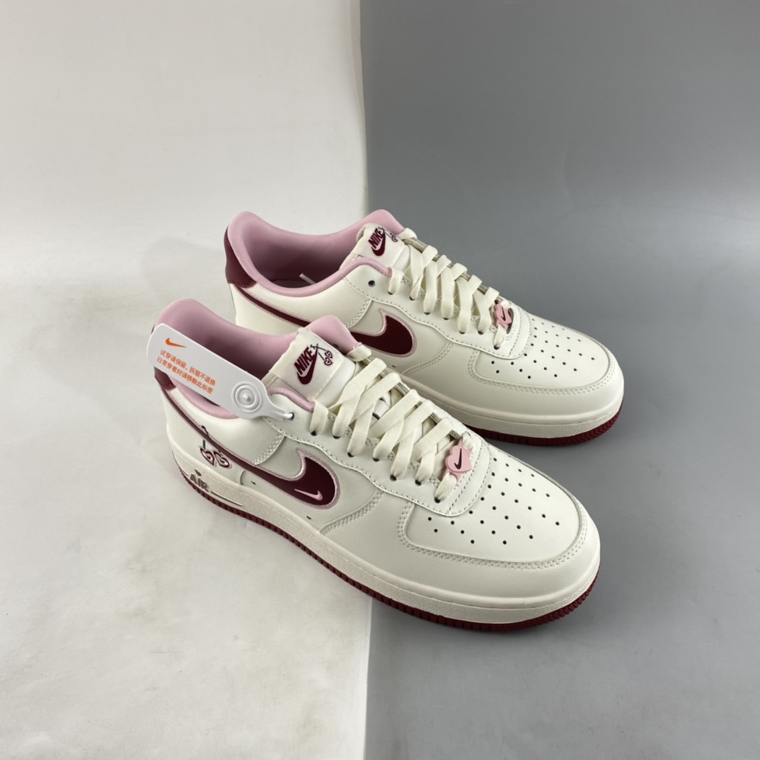 P220 Nike Air Force 1 Low ”Valentine's Day” 樱桃味 休闲板鞋 FD4616-161