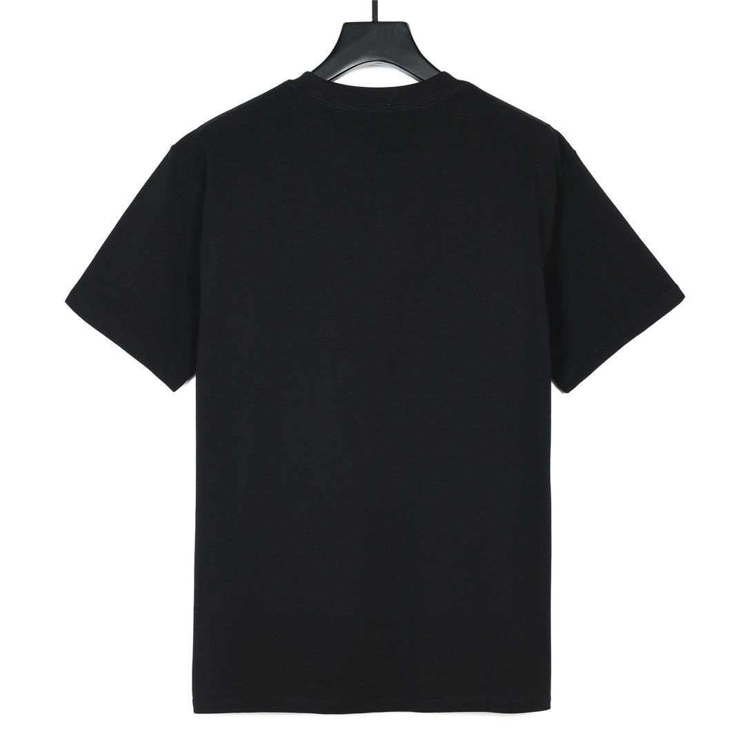 上新170 Balenciaga 巴黎世家23ss春夏新款彩绘爱心字母短袖