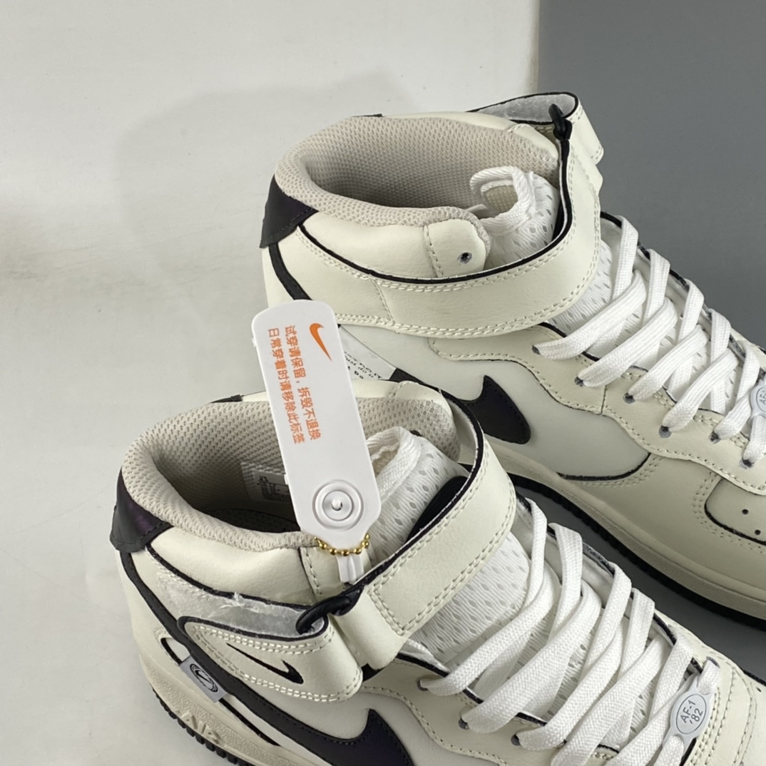 P260 Nike Air Force 1'07 Mid ”Colorful Black” 七彩黑 空军一号中帮休闲板鞋 FB1869-066