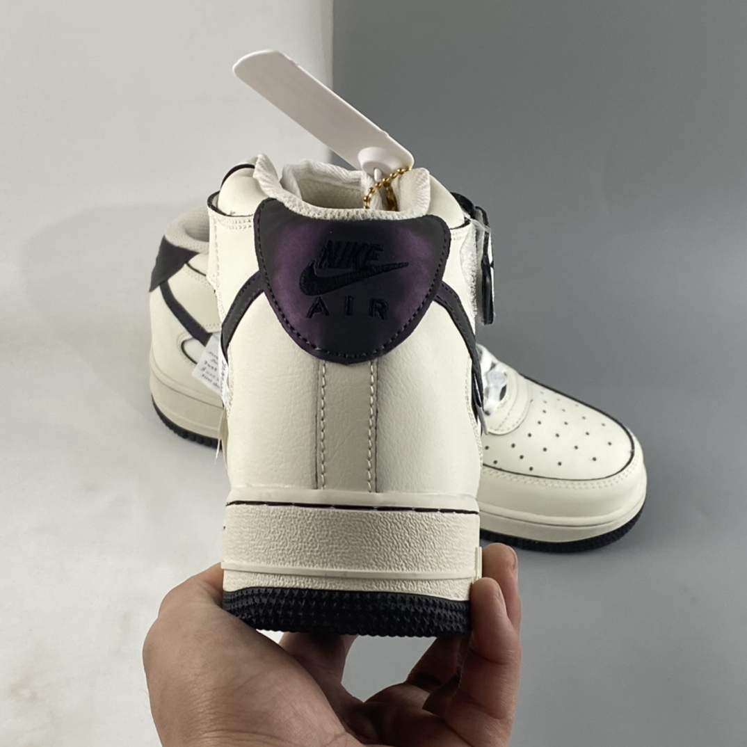 P260 Nike Air Force 1'07 Mid ”Colorful Black” 七彩黑 空军一号中帮休闲板鞋 FB1869-066